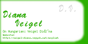 diana veigel business card